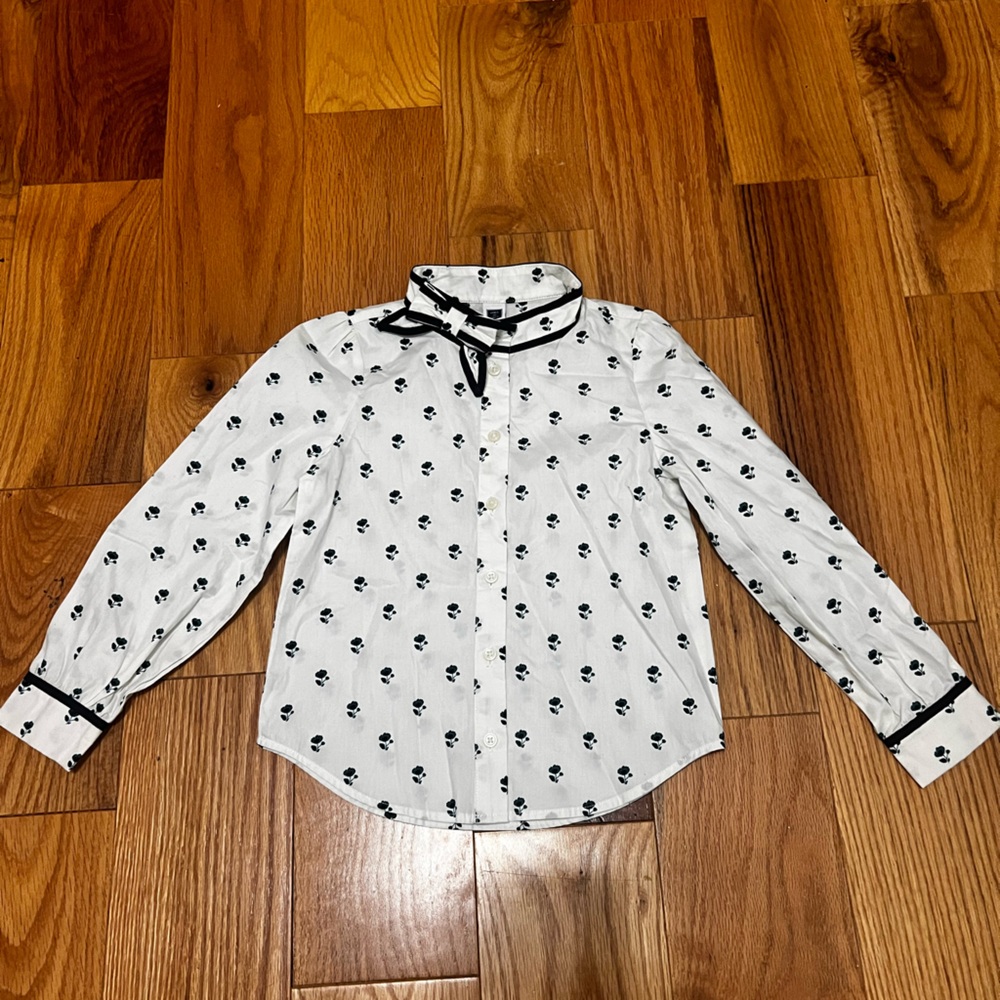 Janie and Jack Floral Button Up